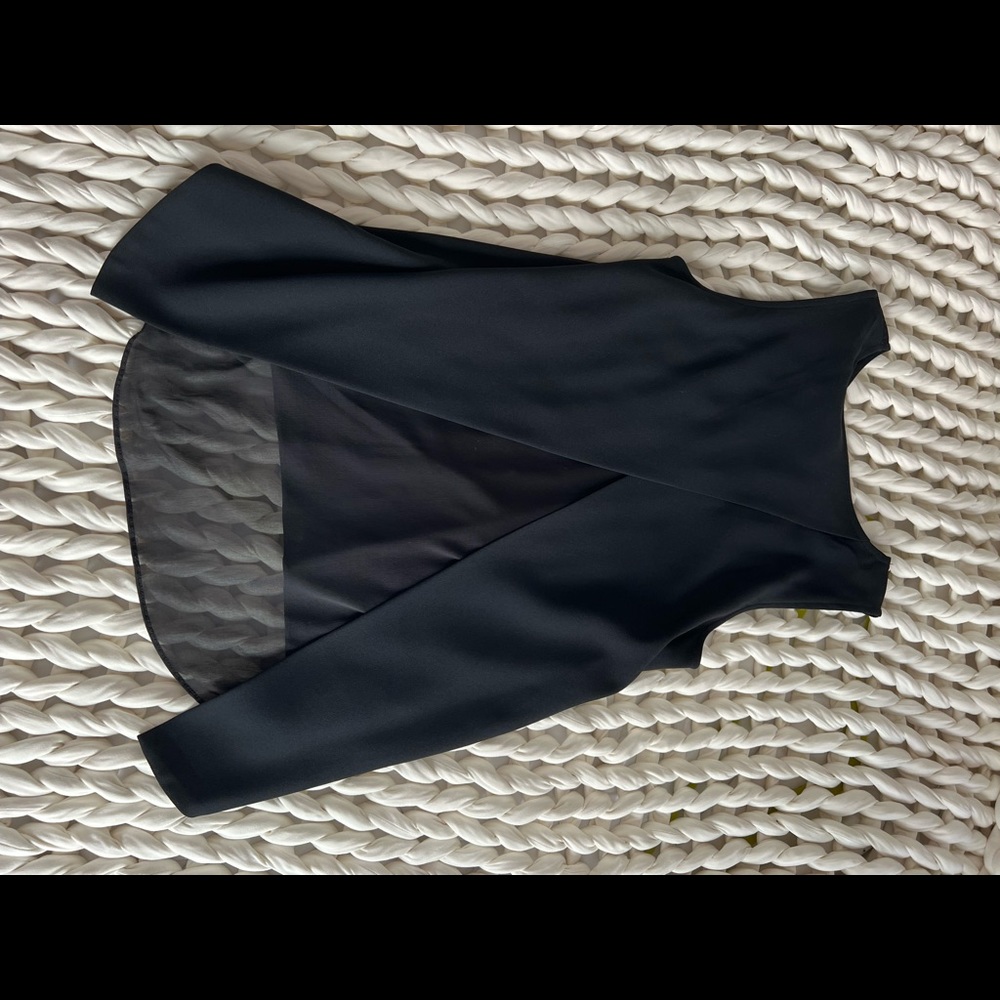 Rag & Bone Split Back Top - Black (Small) - image 3